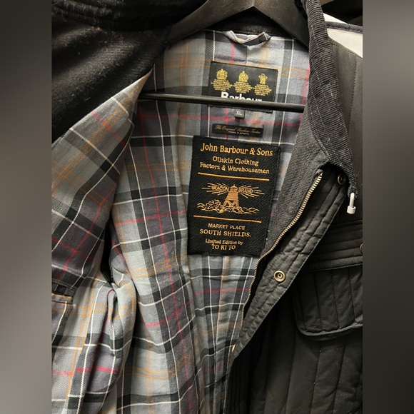 Barbour Motor Cycling Wax Qulit - Picture 3 of 5